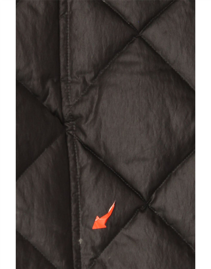 Damska ocieplana kurtka z kapturem BARBOUR UK 14, duża czarna