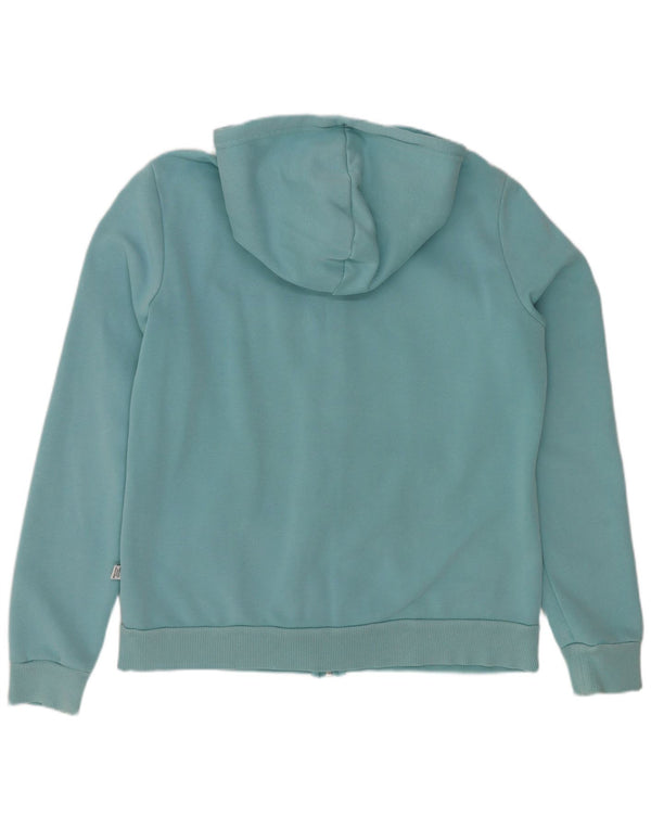 Damski sweter Puma z grafiką i zamkiem błyskawicznym UK 14, duży niebieski
