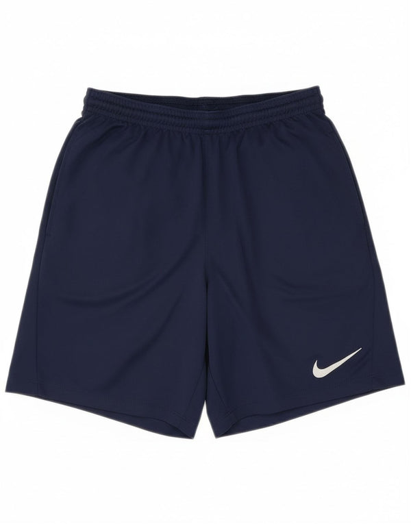 Męskie spodenki sportowe Nike Dri Fit Slim Fit, małe, granatowe, z poliestru