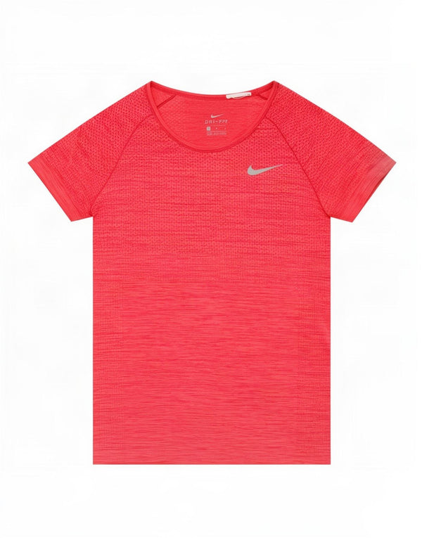Męski T-shirt Nike Dri Fit, mały, różowy, nakrapiany
