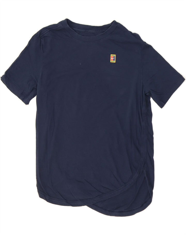 NIKE Mens T-Shirt Top XS Navy Blue Cotton Vintage Nike and Second-Hand Nike from Messina Hembry 