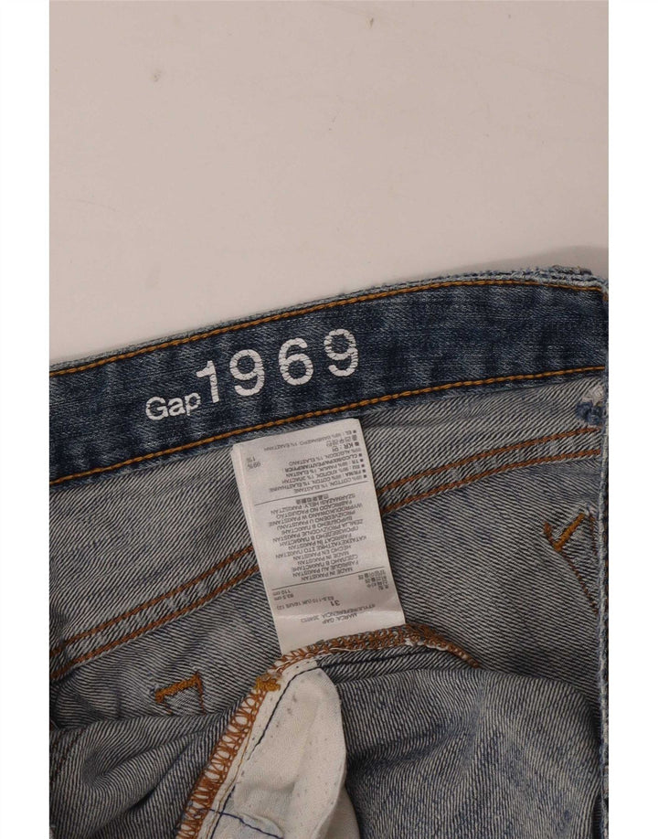 Damskie jeansy Bootcut Gap W31 L28 Niebieskie, bawełniane