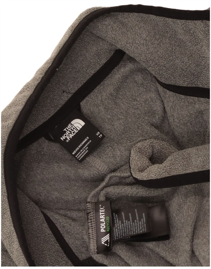 Męski sweter polarowy The North Face z zamkiem błyskawicznym XS, szary, poliestrowy