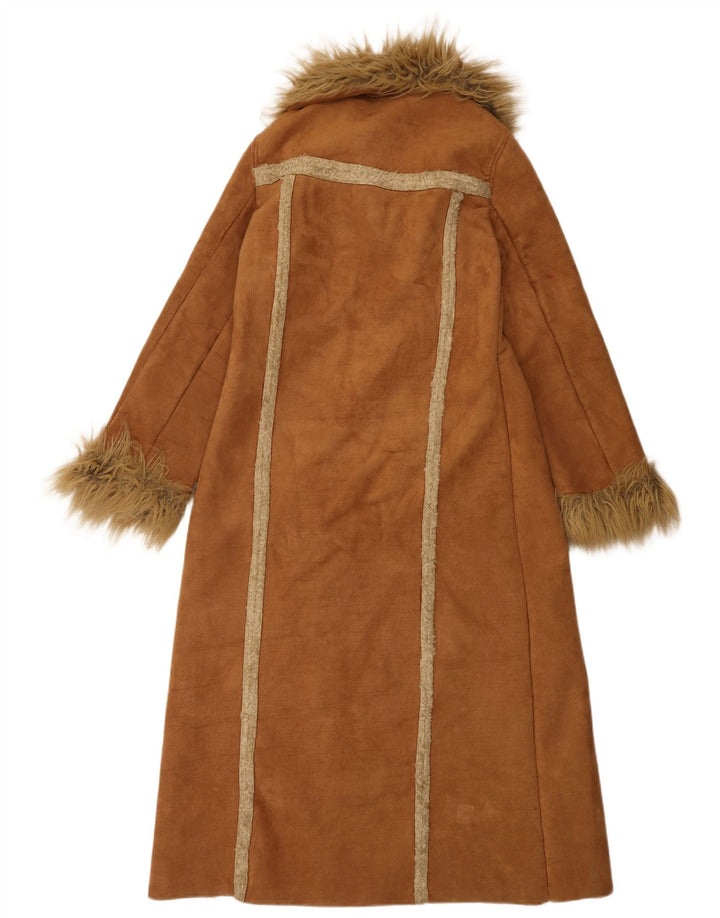Płaszcz damski Dunnes Sherpa UK 8 Small Beige