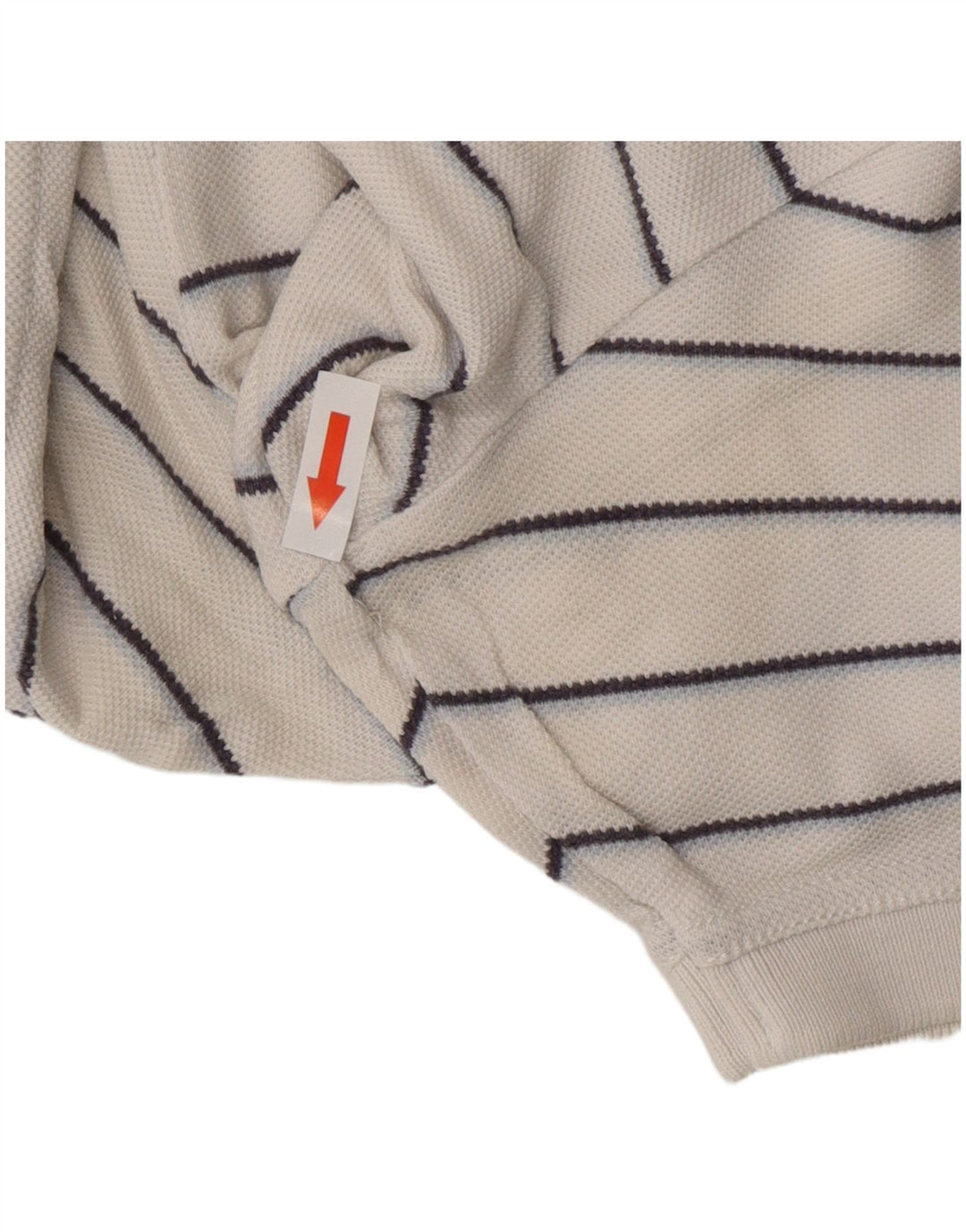 Klasyczna męska koszulka polo TOMMY HILFIGER, duża, bawełniana w białe paski