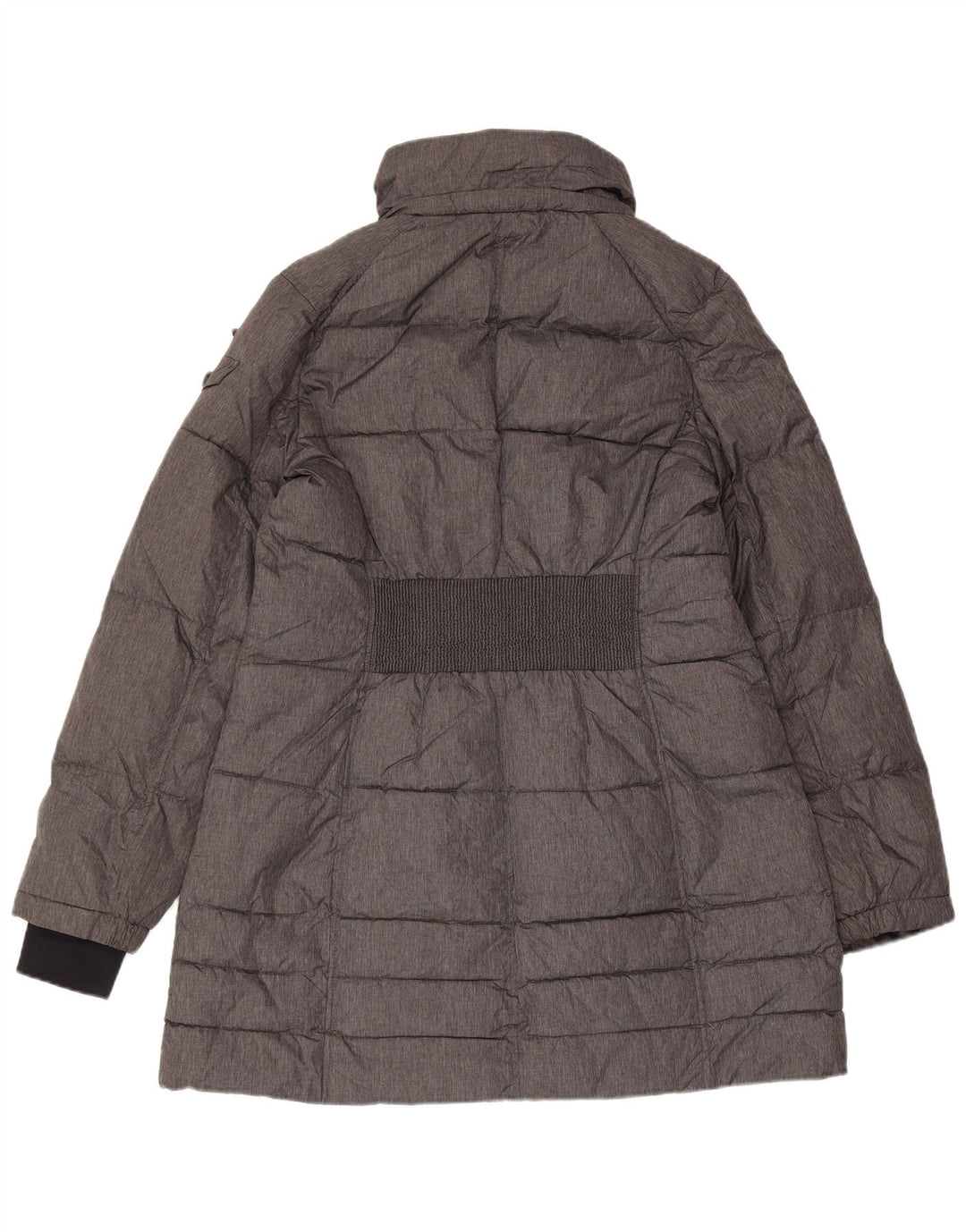 Damski ocieplany płaszcz Nautica UK 16, duży, szary nylon