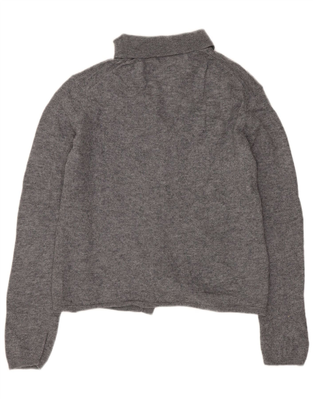 Sweter damski ZARA Crop Cardigan UK 12, średni szary