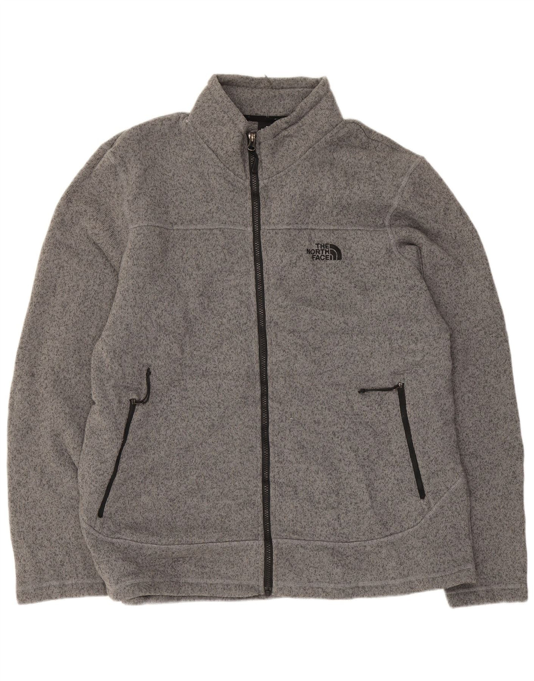 Męska kurtka dresowa The North Face XL, szary, nakrapiany poliester