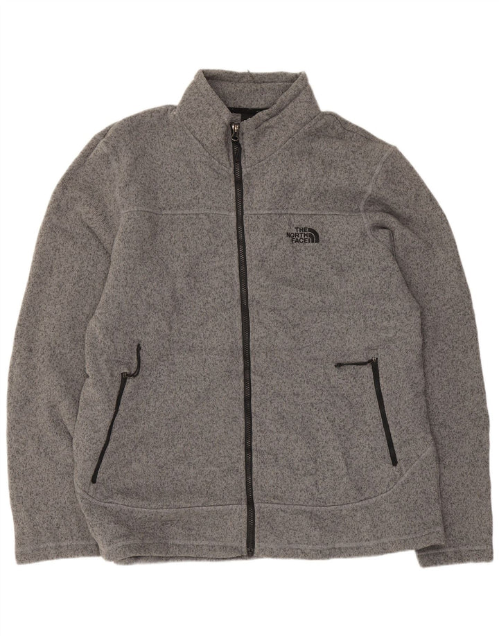 Męska kurtka dresowa The North Face XL, szary, nakrapiany poliester