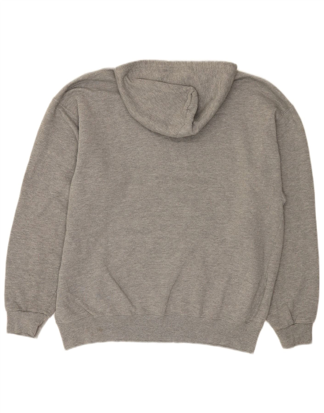 Męski sweter z kapturem Russell Athletic, duży, szary, bawełniany