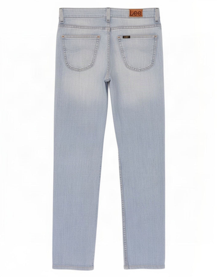 Damskie jeansy Lee Slim W29 L30 Niebieskie bawełniane