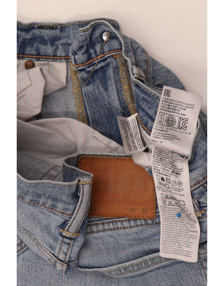 Męskie jeansy Levi's 511 Slim W30 L32 Niebieska bawełna