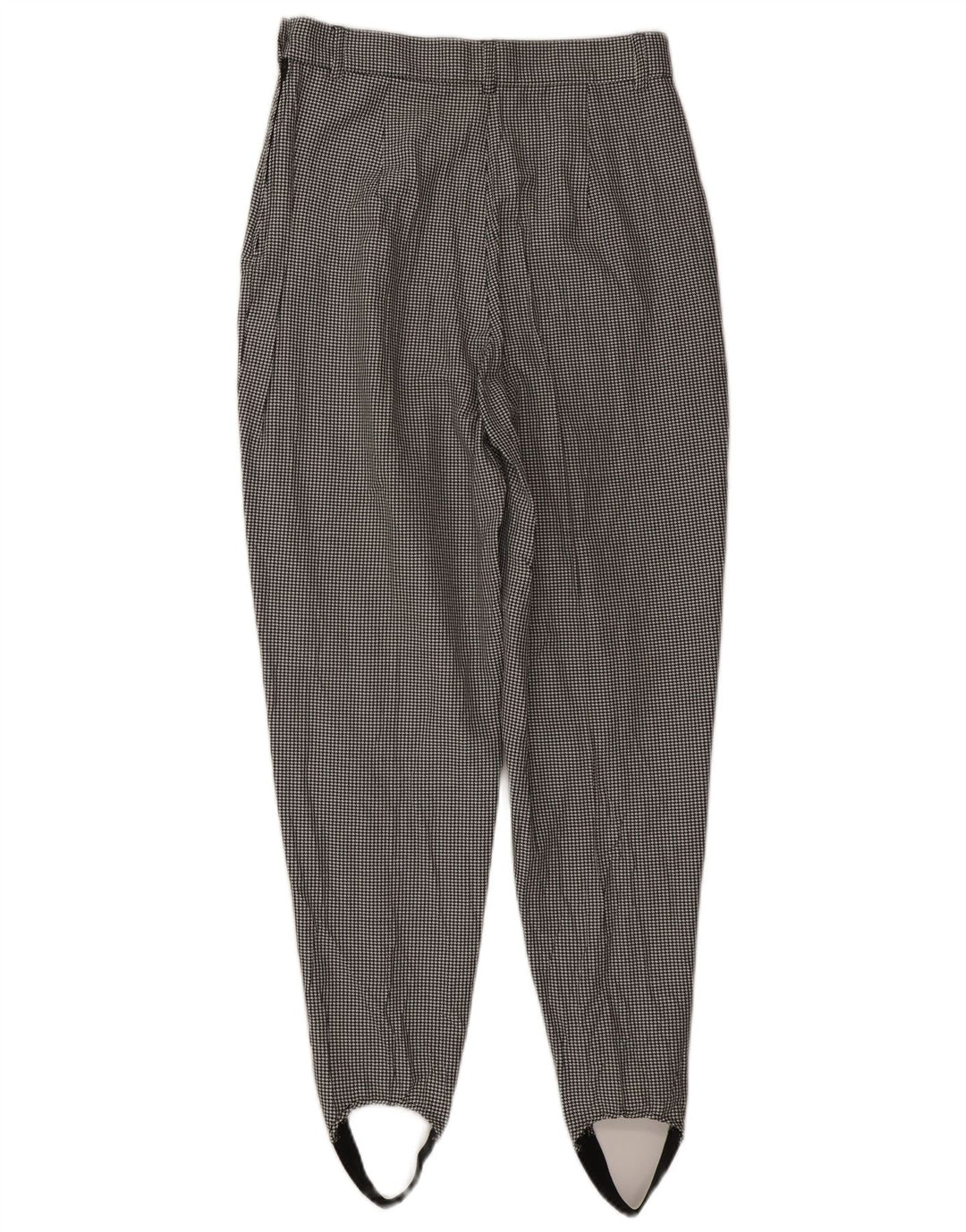 Spodnie damskie Benetton IT 44 Medium W28 L30 Czarne pepitkę