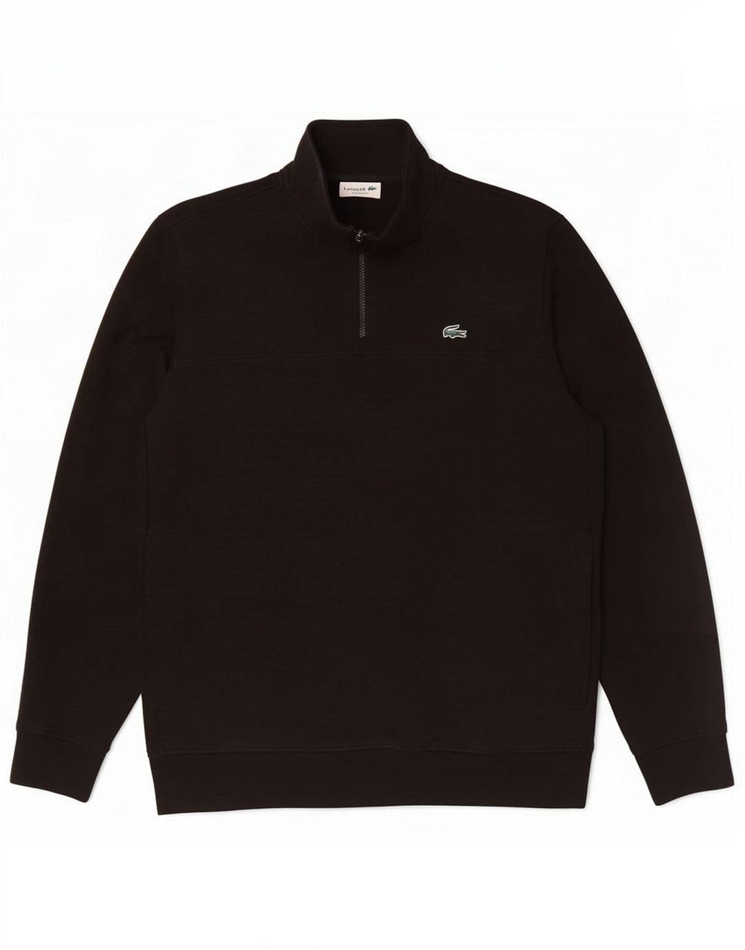 Męska bluza Lacoste Classic Fit z zamkiem błyskawicznym, rozmiar 5, duża czarna