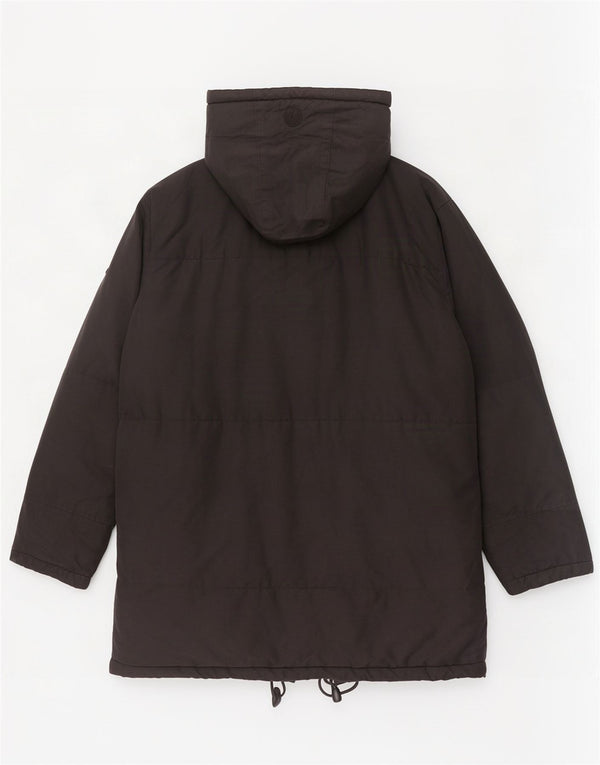 Męska kurtka parka z kapturem Asics UK 40, duża czarna
