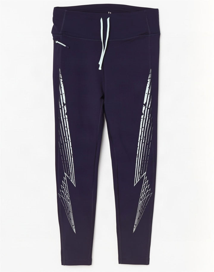 Damskie legginsy Under Armour Graphic UK 12, średni granatowy poliester