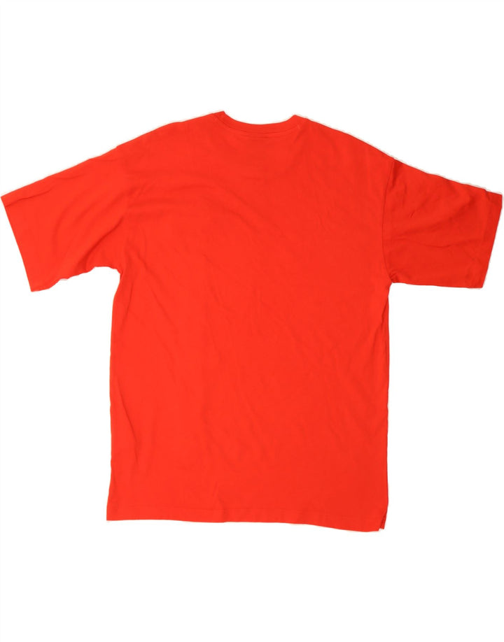 CHAMPION Mens Graphic T-Shirt Top Medium Red Cotton Vintage Champion and Second-Hand Champion from Messina Hembry 