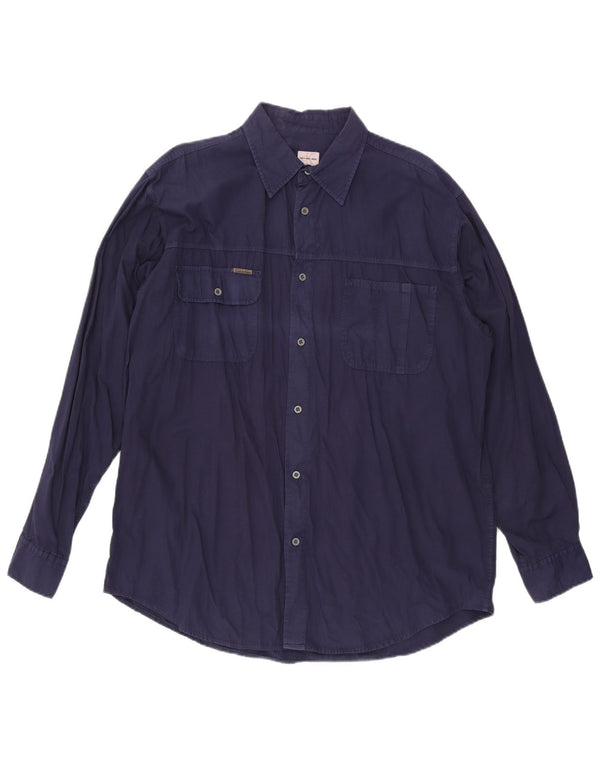 Koszula męska Calvin Klein Jeans 2XL, granatowa, bawełniana