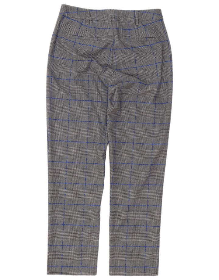 Damskie spodnie chino Max & Co. UK 8 Small W28 L27 Szara pepitka