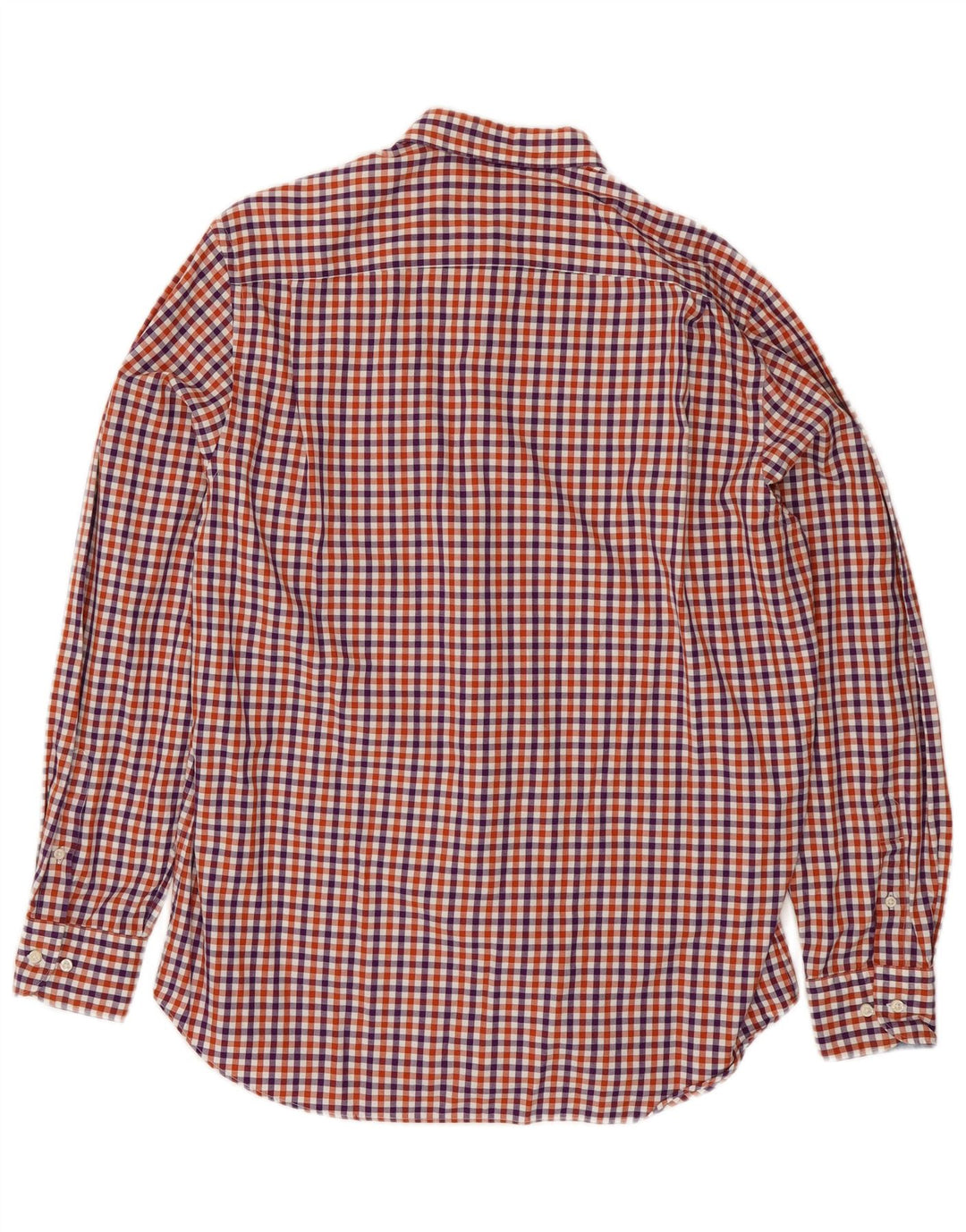 MASSIMO DUTTI Mens Regular Fit Flannel Shirt Large Multicoloured Check