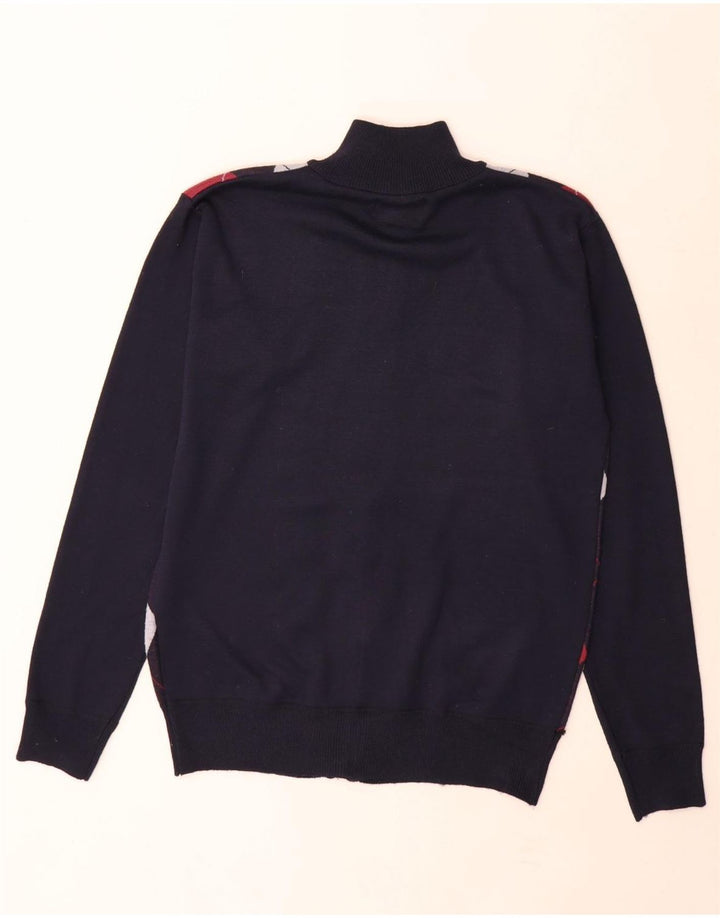 Sweter męski Pierre Cardin, mały, granatowy Argyle/Diament