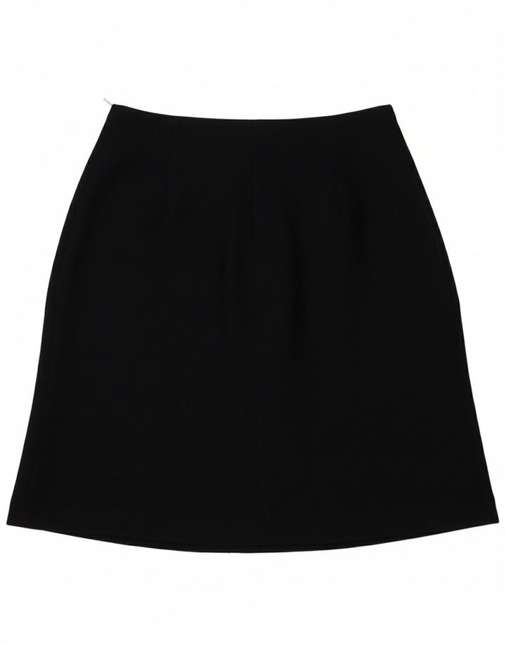 Spódnica damska Hobbs w kształcie litery A UK 8 Small W26 Granatowa wełna