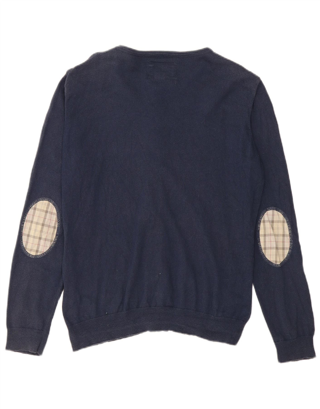 Sweter damski BARBOUR UK 16, duży, granatowy, bawełniany