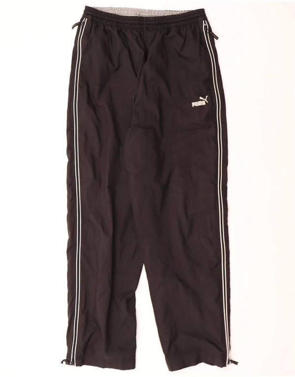 PUMA Mens Tracksuit Trousers Large  Black