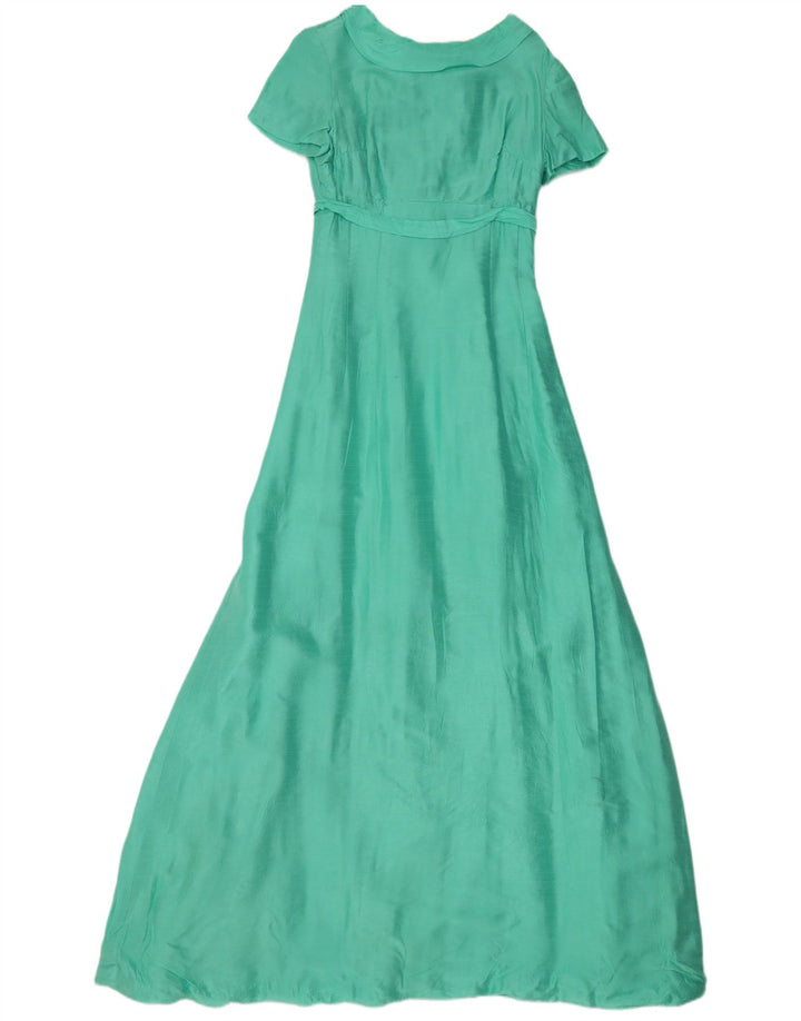 Sukienka damska Maxi w stylu vintage UK 8 Small Green