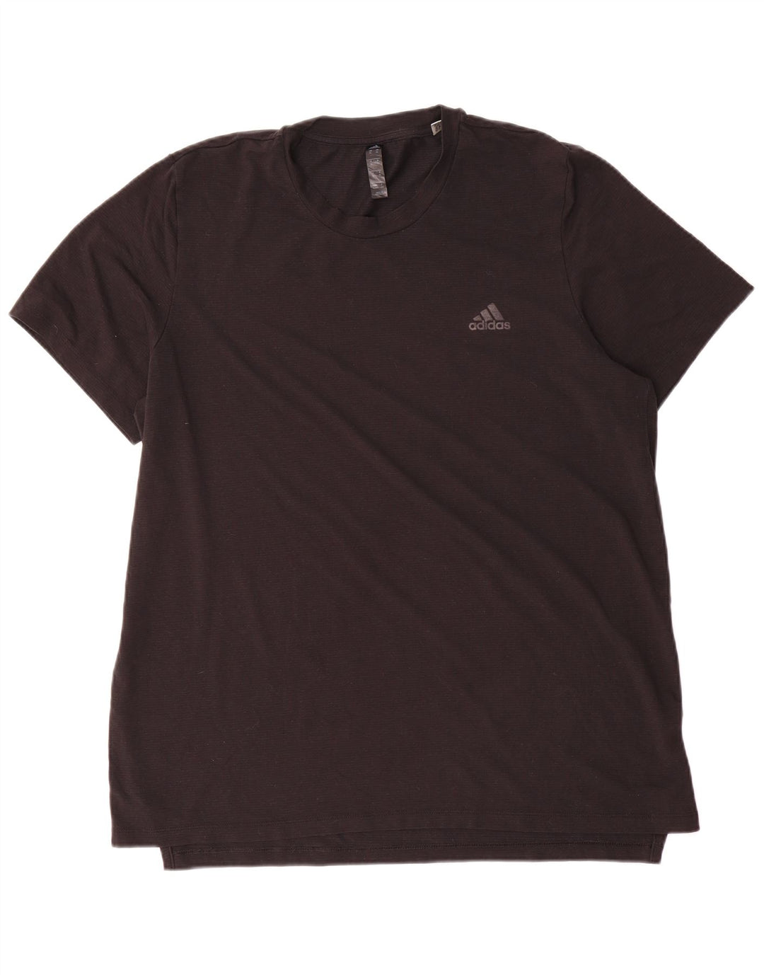 Adidas Męska koszulka z krótkim rękawem Top XL Czarny poliester