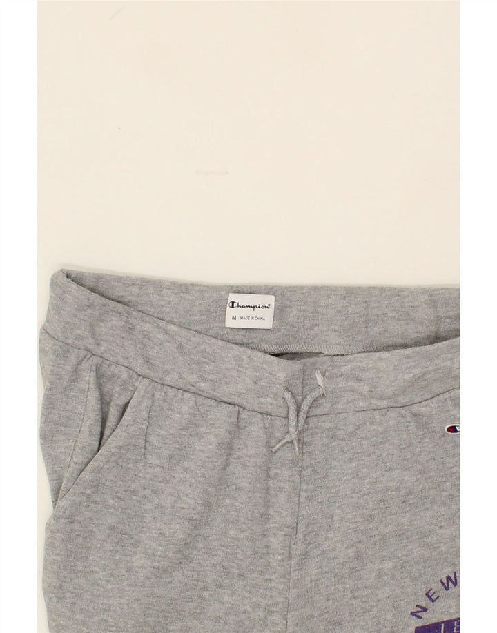 CHAMPION Womens Tracksuit Trousers Joggers UK 14 Medium Grey Flecked Vintage Champion and Second-Hand Champion from Messina Hembry 