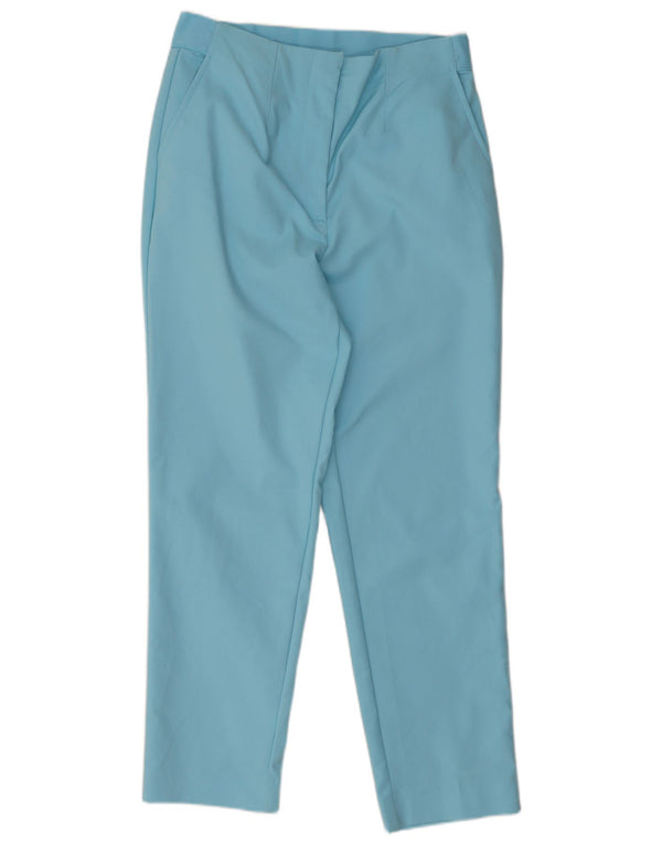 Marks & Spencer Krótkie spodnie damskie UK 10 Small W28 L25 Niebieskie bawełniane