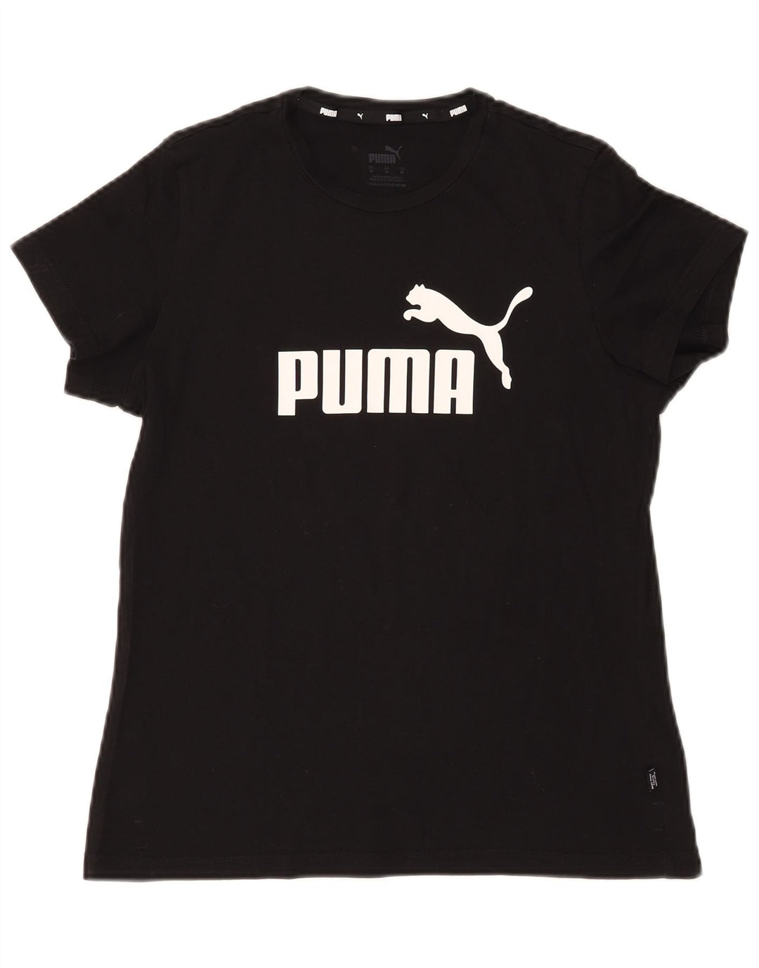 Damska koszulka z grafiką Puma Top UK 14 Średnia czarna