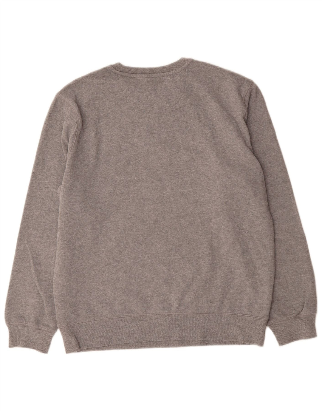 Męska bluza z grafiką Dkny, średnia szara bawełniana nakrapiana