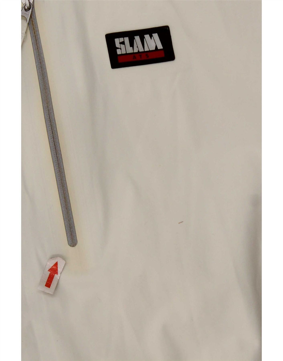 Męska kurtka przeciwdeszczowa Slam UK 44 2XL Biały nylon