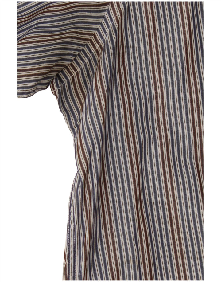 Koszula męska Massimo Dutti rozmiar 40 w średnie niebieskie paski