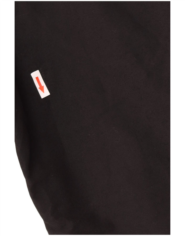 Męskie spodnie dresowe Adidas, małe, czarne, poliestrowe