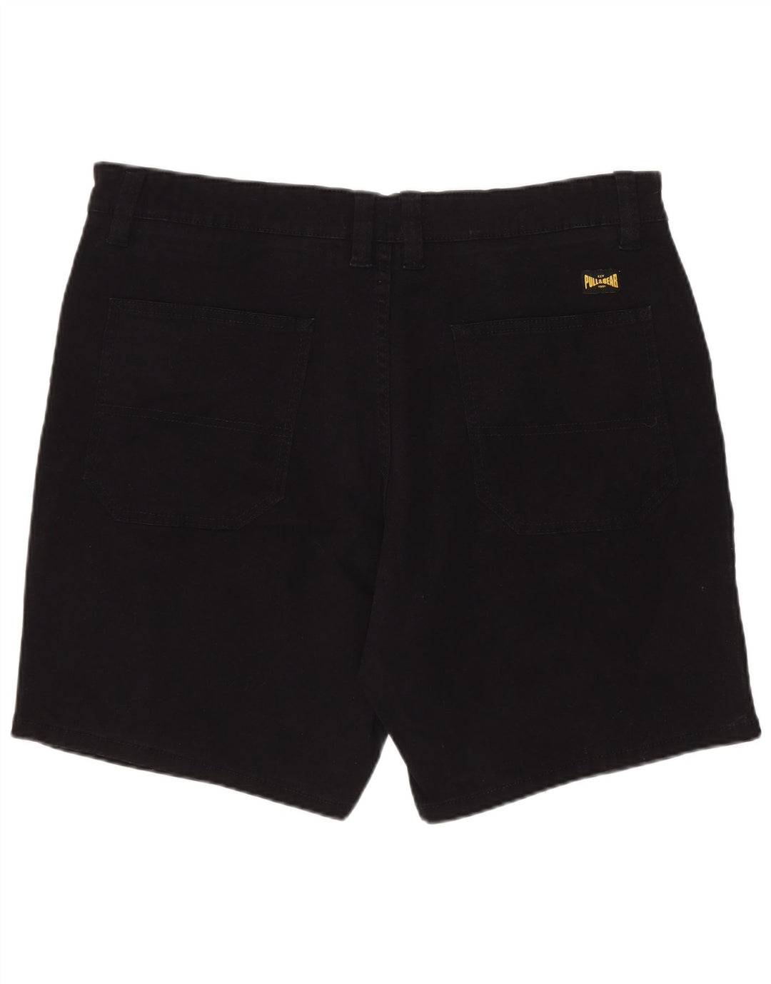 Męskie spodenki jeansowe Pull & Bear EU 44 Large W34, czarne, bawełniane