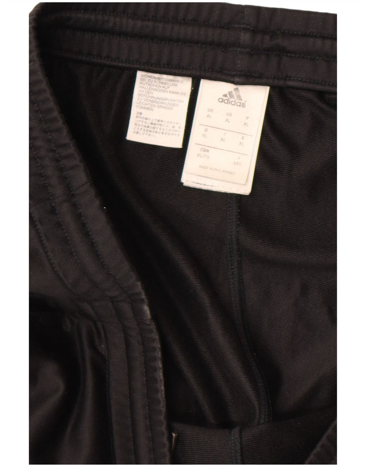 ADIDAS Mens Tracksuit Trousers Joggers XL  Black Polyester
