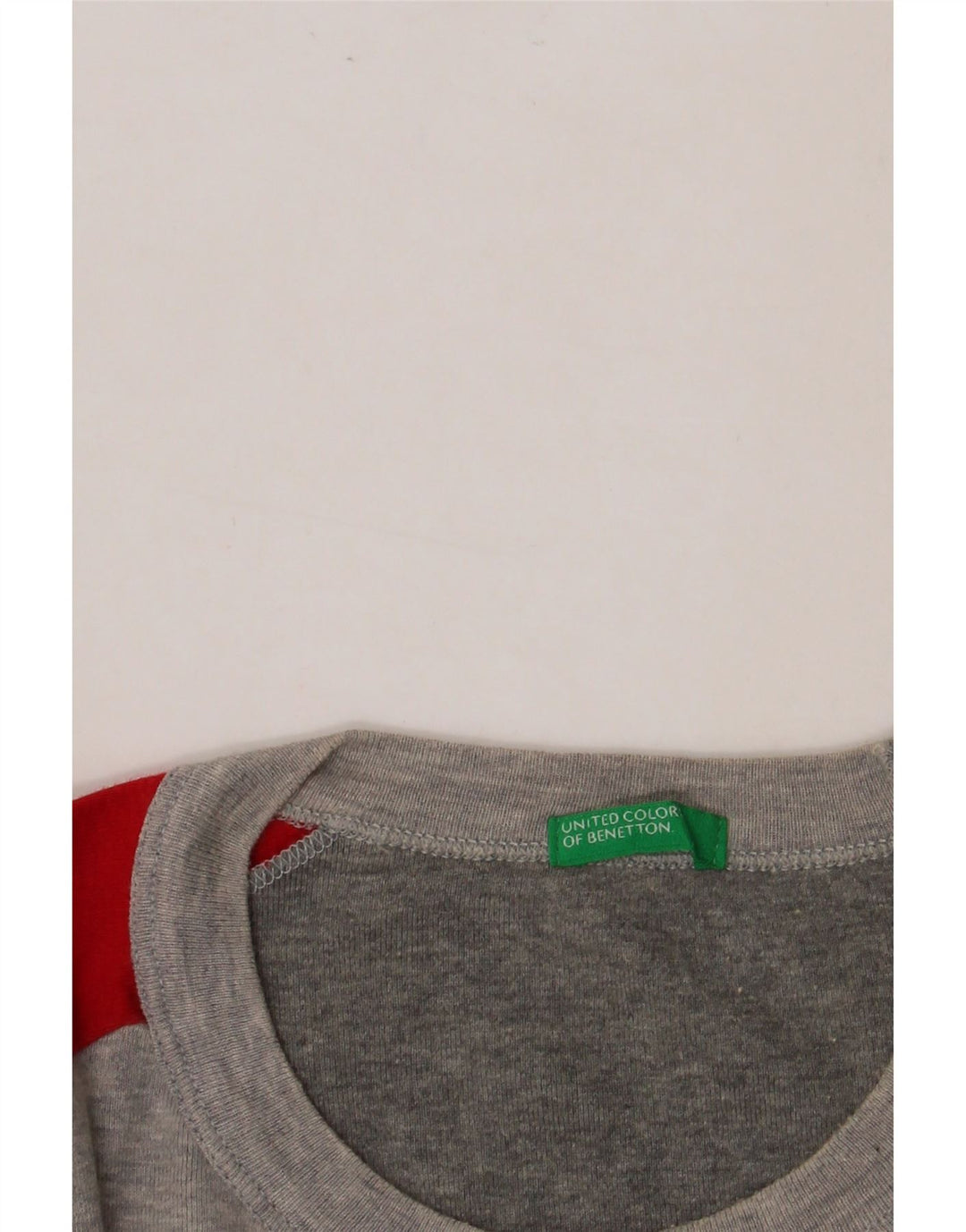 Koszulka męska BENETTON Top w kolorze średnioszarym