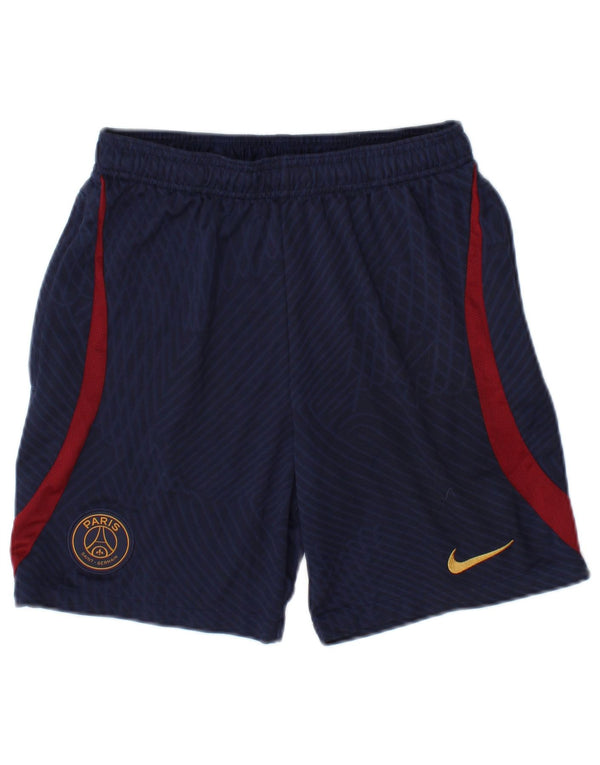 Nike Boys Paris Saint- Germain Sport Shorts 13-14 Years XL Navy Blue