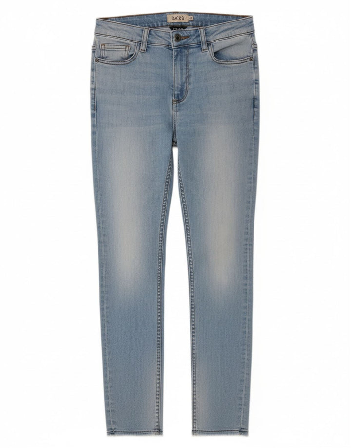 Damskie jeansy skinny firmy Dack IT 42 Medium W28 L26 Niebieskie bawełniane