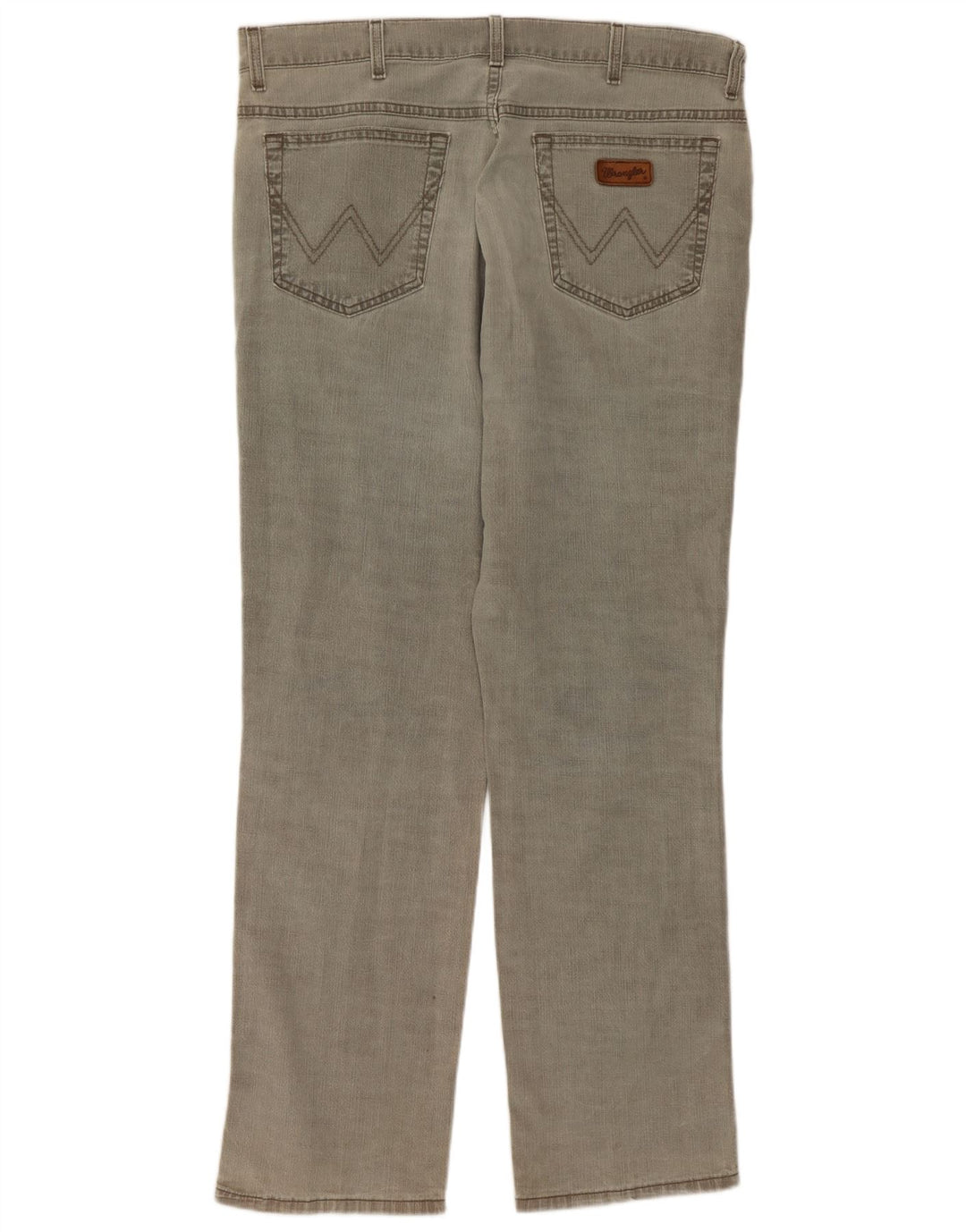 Męskie jeansy Wrangler Texas Stretch Straight W36 L32 Szara bawełna