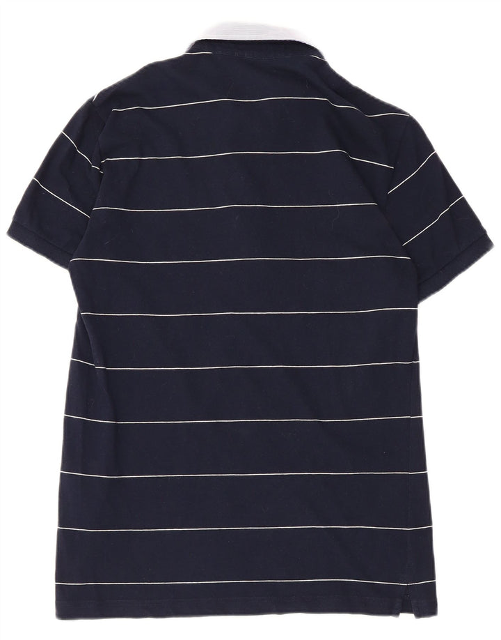 Męska koszulka polo Fred Perry, średnia, granatowa, bawełniana w paski
