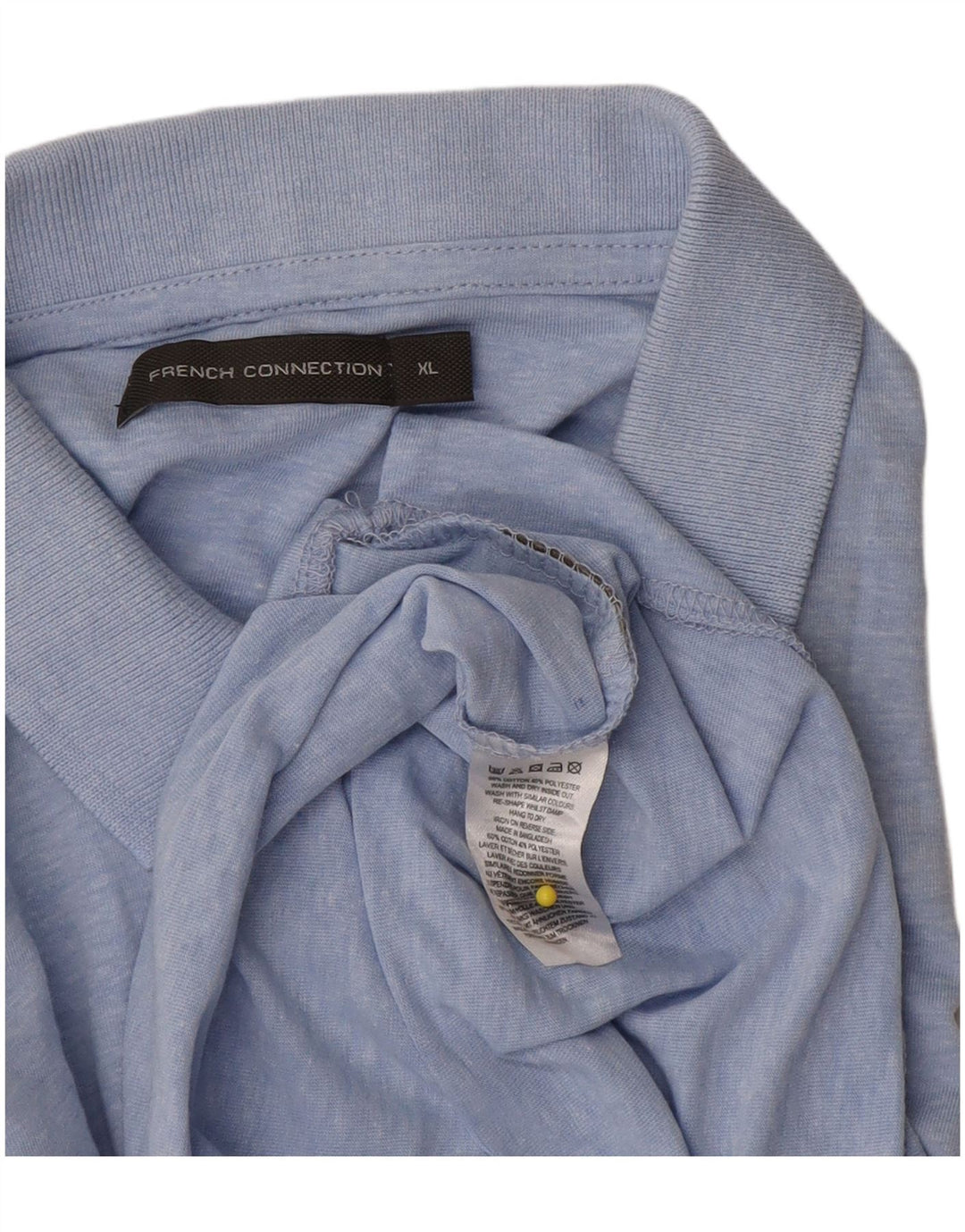 Męska koszulka polo French Connection XL, niebieska, bawełniana
