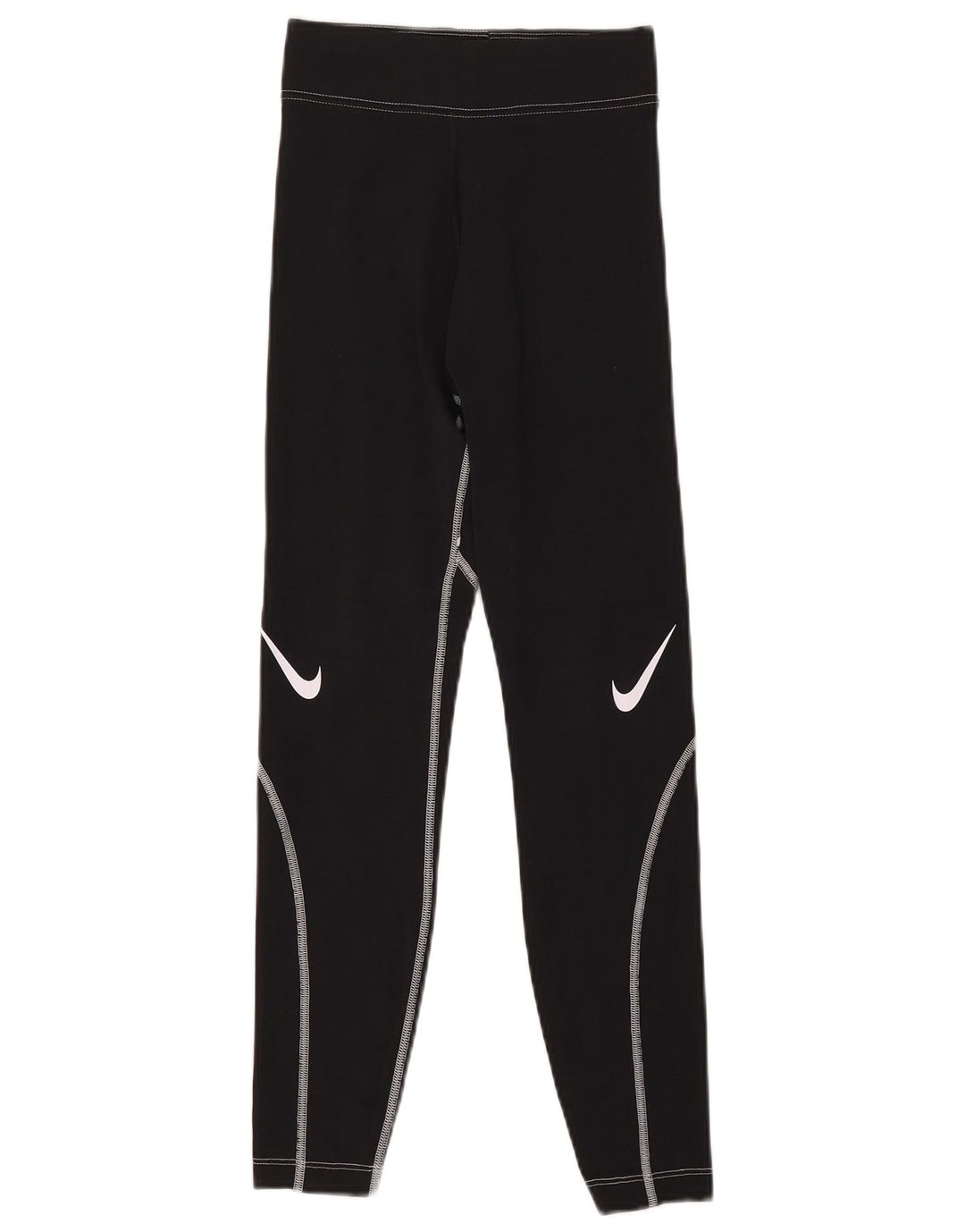 Damskie legginsy Nike Graphic UK 4 XS w kolorze czarnym