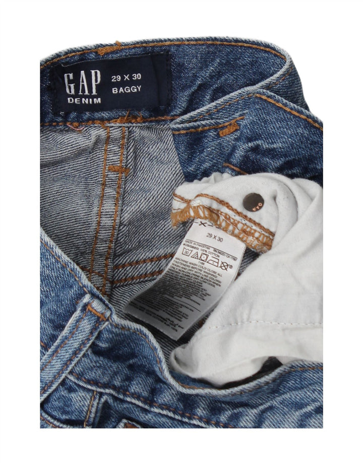 Damskie luźne jeansy Gap W29 L30 Granatowe, bawełniane