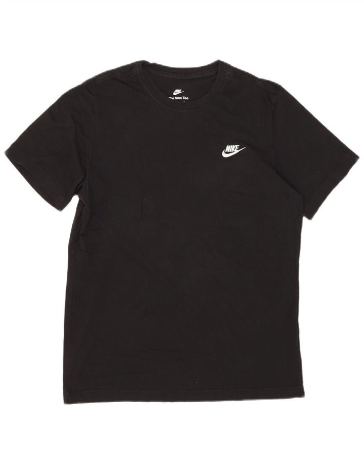 T-shirt męski Nike, średni czarny, bawełniany