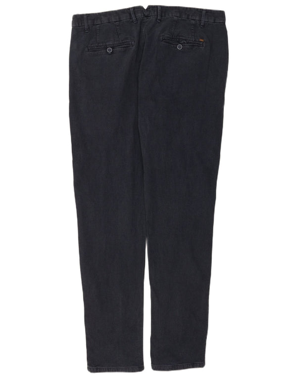 Męskie spodnie chino Liu Jo IT 54 2XL W42 L32 Granatowa bawełna