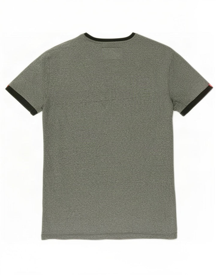 T-shirt męski Superdry, bawełniany, średni zielony